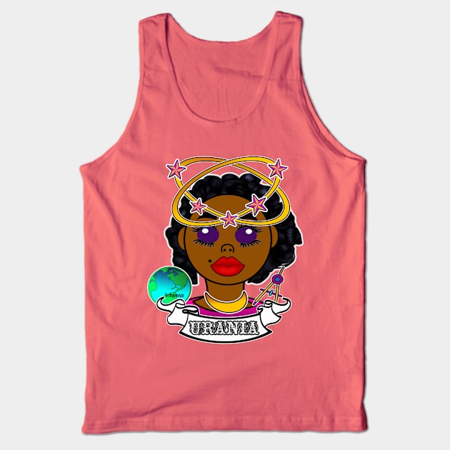 Urania of Nine Muses Tank Top by artbyomega